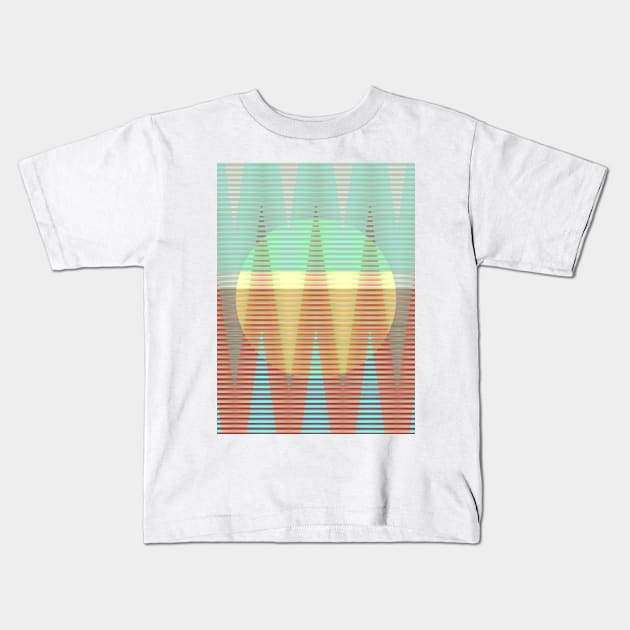 Pattern Work Vol II Kids T-Shirt by pascalplus